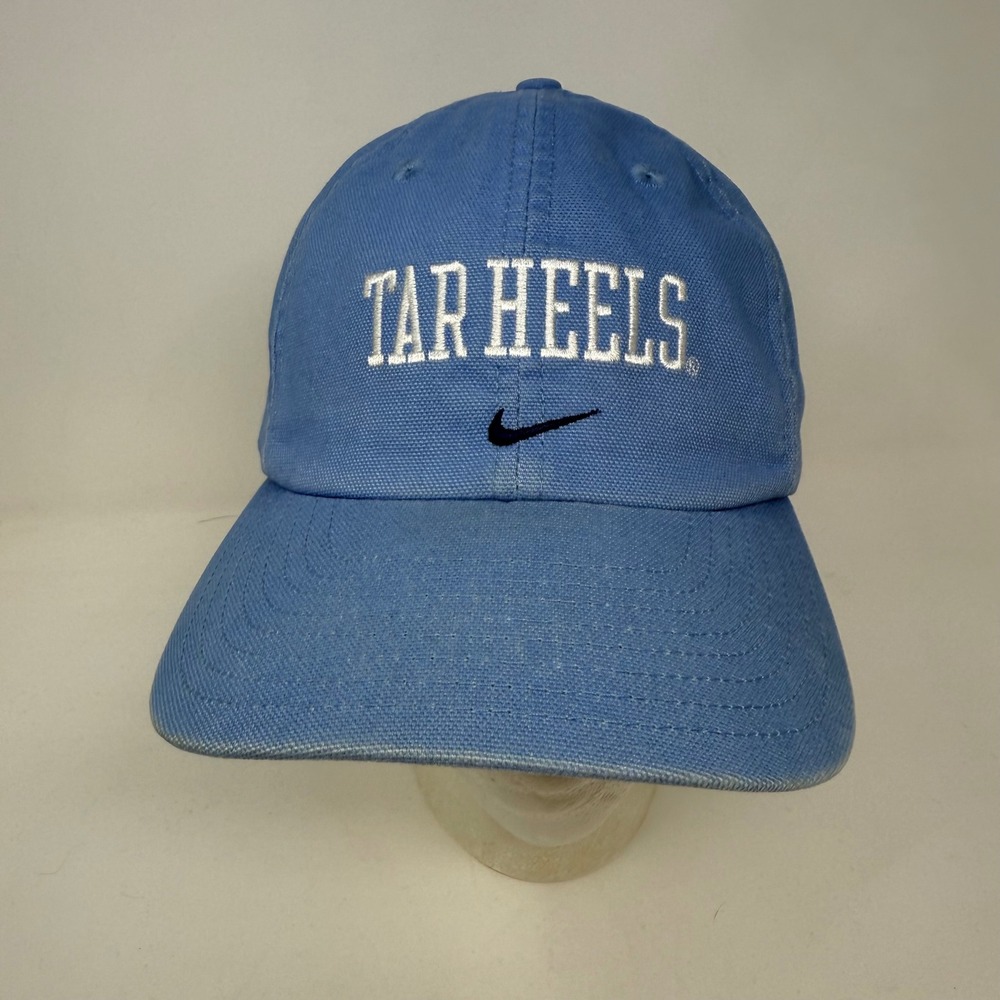 Vintage 1990's Nike North Carolina Tar Heels Adjustable Strap Back Hat Cap OSFA